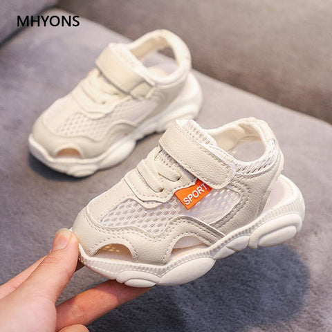 MHYONS 2019 New Kid's Casual Shoes Fashion Children's Sports Shoes Boys Girls Casual Breathable Mesh Baby Sneakers Toddler Shoes