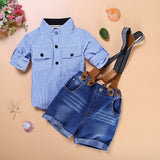 Toddler Boy Clothes Autumn Children Clothing Baby Boys Clothes Gentleman Sets For Kids Clothes T-shirt+Jeans Sport Suits Outfits