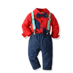 Toddler Boy Clothes Autumn Children Clothing Baby Boys Clothes Gentleman Sets For Kids Clothes T-shirt+Jeans Sport Suits Outfits