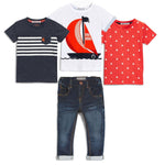 Toddler Boy Clothes Autumn Children Clothing Baby Boys Clothes Gentleman Sets For Kids Clothes T-shirt+Jeans Sport Suits Outfits