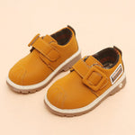 Toddler Boy Shoes Kid's Casual Leather Shoes Magic Sticker Spring Autumn Sneakers