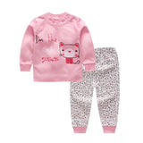 Children Pajamas Baby Clothing Set Kids Cartoon Sleepwear Autumn Cotton Nightwear Boys Girls Animal Pyjamas Pijamas Set