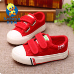 New 2019 spring/autumn Children Sneakers Kid's Shoes Side Part Star pattern Baby Kids Canvas Shoes Boys Girls Sneakers