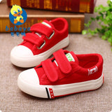 New 2019 spring/autumn Children Sneakers Kid's Shoes Side Part Star pattern Baby Kids Canvas Shoes Boys Girls Sneakers