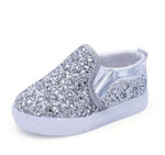 Princess Spring Shoes Children's Casual LED Shoes Kid's Keep Soft Shiny Skin Shoes Girls Glowing Fashion Boot